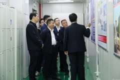 宜春市电子信息产业链招商小分队莅临博鱼·官方版网站登录入口-博鱼(中国)参观调研